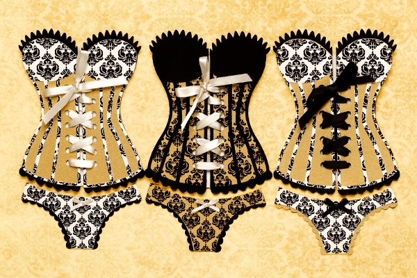 corset invitations